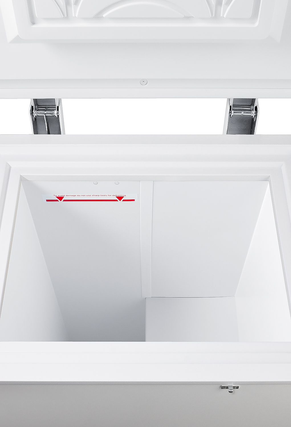 -86 C capable ultra low chest freezer for laboratory and life science storage, with 6 vertical stainless steel box racks included